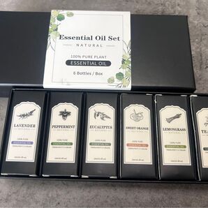 【未使用品】essential oil ナチュラル 6個セット 10ml 精油 香り アロマ