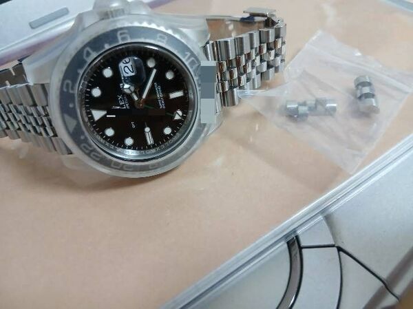 自動巻き gmt 腕時計