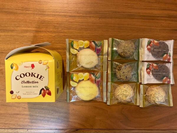 メリーチョコレート クッキーコレクションレモンミックス8枚入り×4箱分(箱無し)