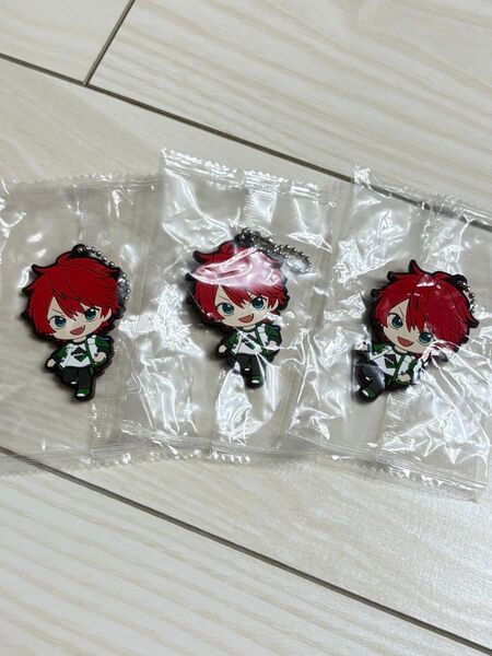 カラフルピーチじゃぱぱ ラバーマスコット 3個セット