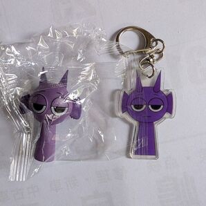 スプランキー ダープル アクリルキーホルダー ミニフィギュア セット 音ゲー 人形