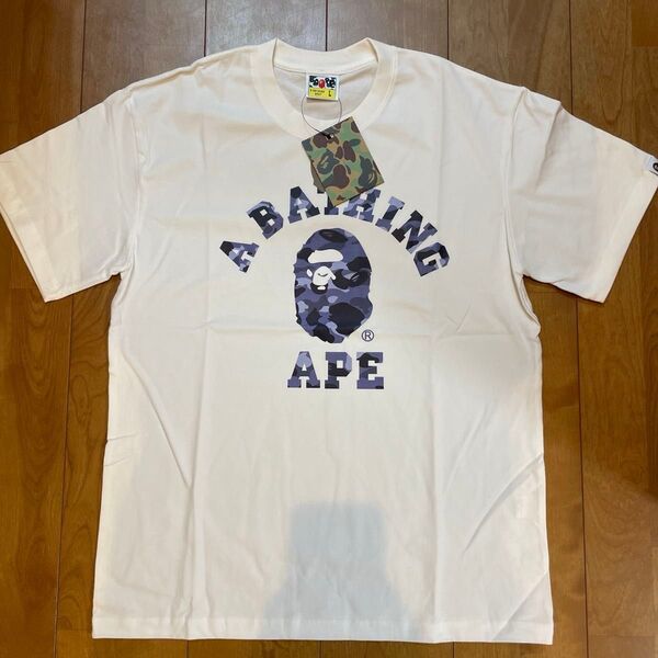 APE 半袖Tシャツ 男女兼用 L 早い者勝ち