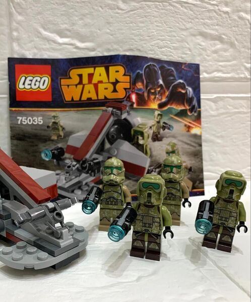 レゴ 75035 スターウォーズ ディズニー キャッシーク LEGO クローントルーパー ミニフィグ