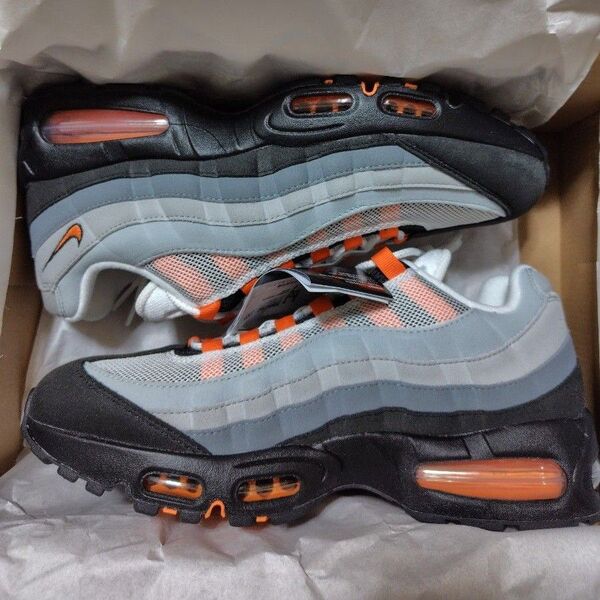 ナイキ エアマックス 95 NIKE AIR MAX 95 OG BLACK/BRIGHT MANDARIN