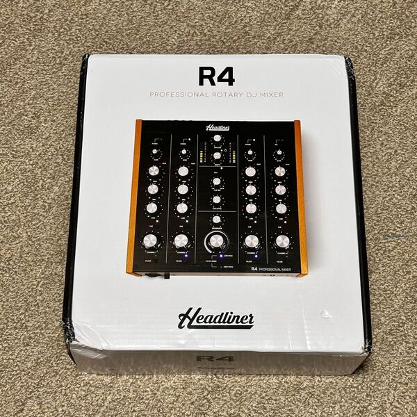 未使用品!Headliner R4 4chロータリーミキサー 箱傷み品