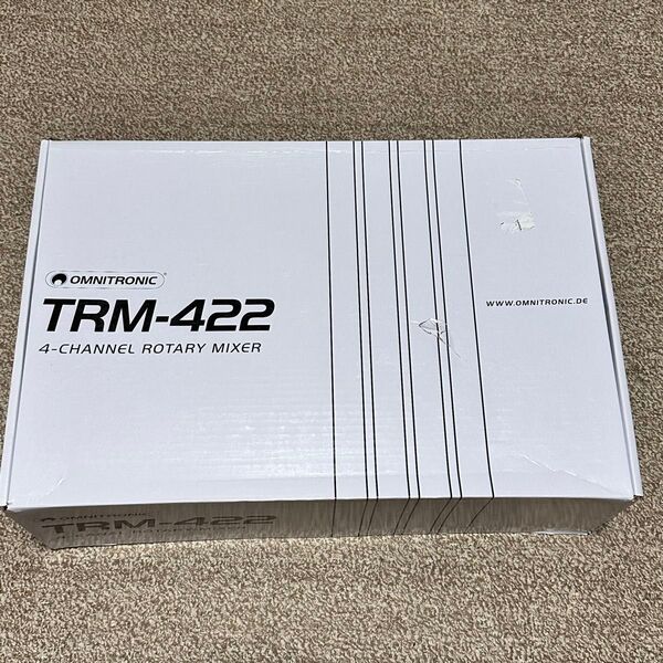 期間限定値下げ中!未使用品!Omnitronic TRM-422 4chロータリーミキサー
