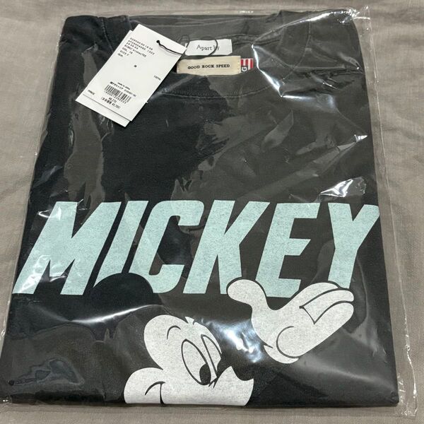 500円クーポン利用可 翌日朝発送 新品未開封 GOOD ROCK SPEED ミッキーマウス Tシャツ apart by 別注