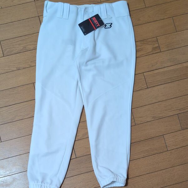 タグ付き!新品 訳あり ゼット ZETT 野球 パンツ ホワイト 白