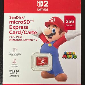 Nintendo switch2 Samsung microSD Express 256GB マイクロSDカード