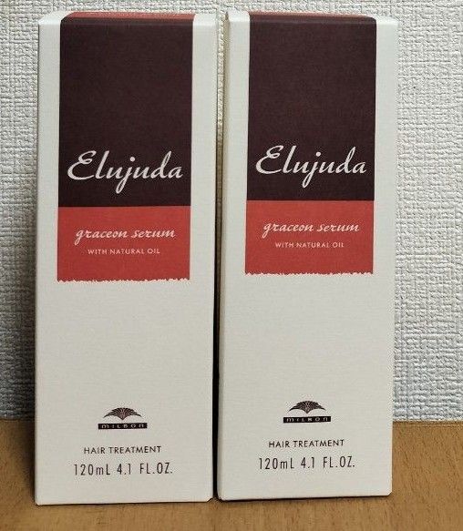 【送料込】ミルボン エルジューダ グレイスオン セラム 120ml×2本