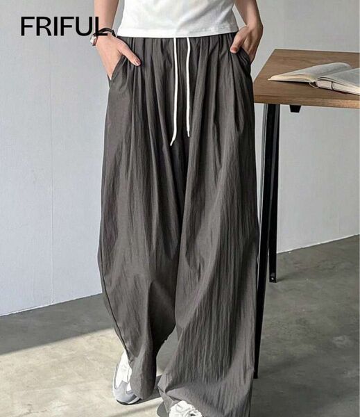 【新品】ワイドパンツ レディース