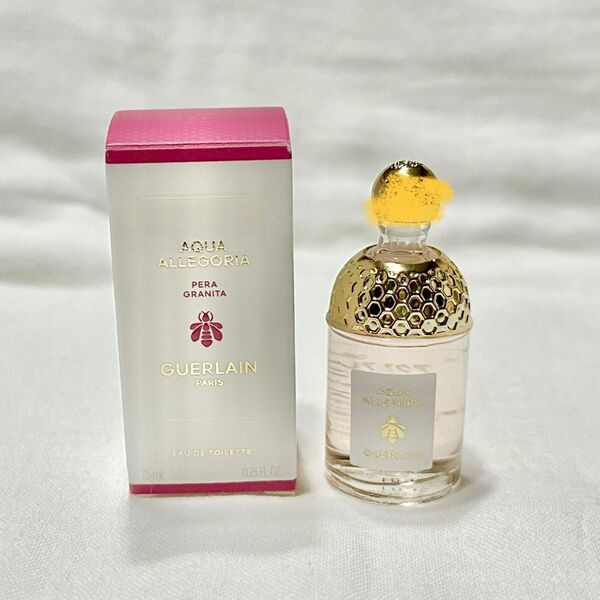 GUERLAIN ゲラン ノベルティ香水 7.5ml アクアアレゴリア ペラグラニータ オーデトワレ 新品未使用♪