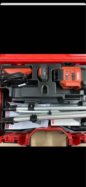 HILTI ヒルティ マルチラインレーザーレベル PM 30-MG バッテリー 充電器 三脚