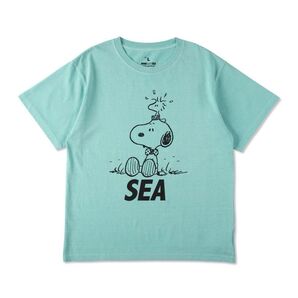 Lサイズ WIND AND SEA x SMOOTHY PGT Snoopy Tee "Sax" ウィンダンシー スヌーピー