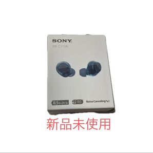SONY ワイヤレスノイズキャンセリングステレオヘッドセット WF-C710N/BL