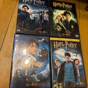 ハリーポッター DVD 4巻セット 賢者の石 秘密の部屋 炎のゴブレット アズカバンの囚人