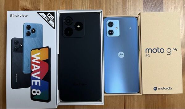 moto g64y 5G wave8 SIMフリー 2台セット