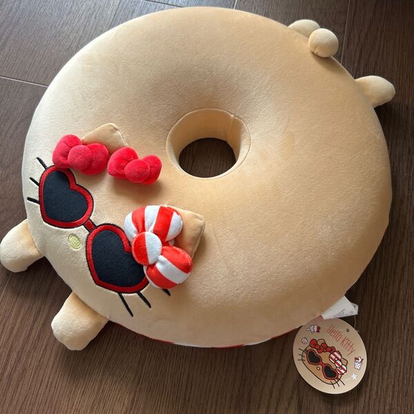 ハローキティ 日焼けキティ 円座クッション アベイル サンリオ