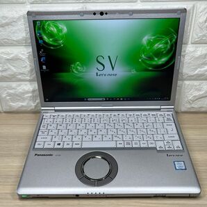 美品 軽量・頑丈 レッツノート CF-SV7 DVD Office2024
