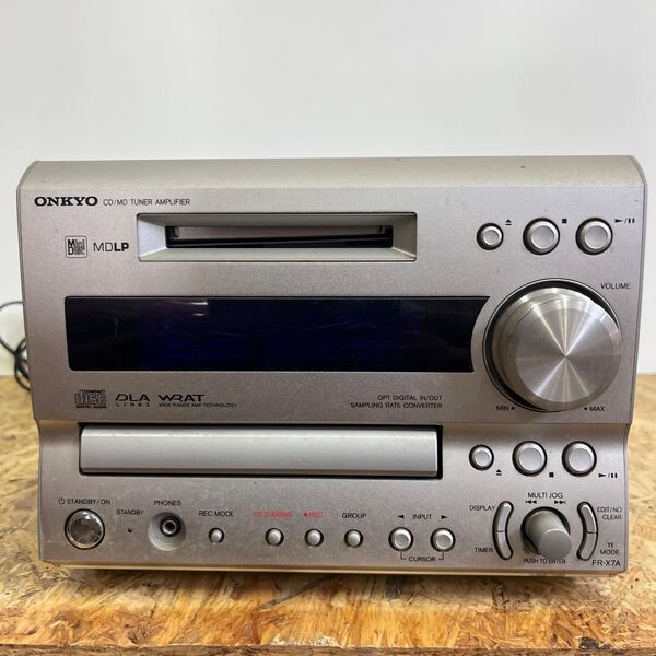 ONKYO CD/MDチューナーアンプ FR-X7A シルバー