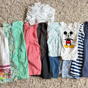 ワンピース 12点 ZARA GAP OLDNAVY SHIPS セット売り 女の子 トップス ボトムス 半袖 夏用 ガール