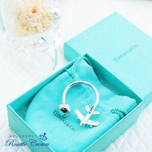 ◆未使用◆ティファニー◆プレーンキーリング◆