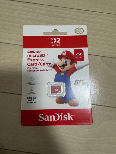 SanDisk microSD Express Card 256GB for Nintendo Switch 2