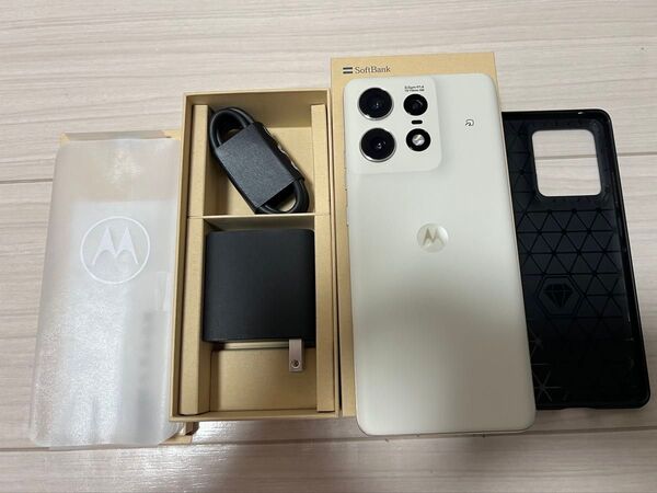 motorola edge 50s pro XT-2403-5 256GB/8GB バニラクリーム SoftBank SIMフリー