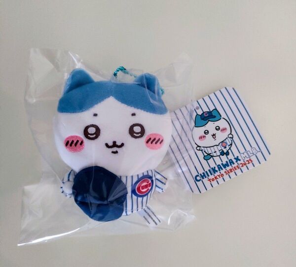 ちいかわ×MLB マスコットキーホルダー カブス ハチワレ