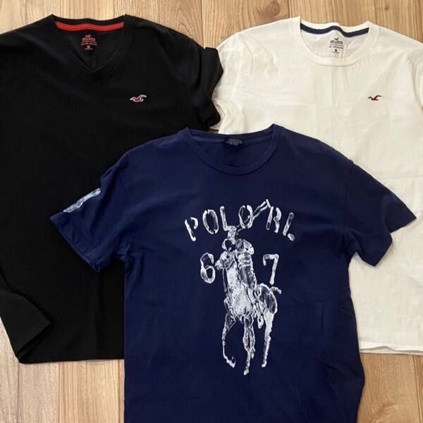 ポロ ラルフローレン XS ホリスター S まとめ売り Tシャツ 半袖 トップス 古着