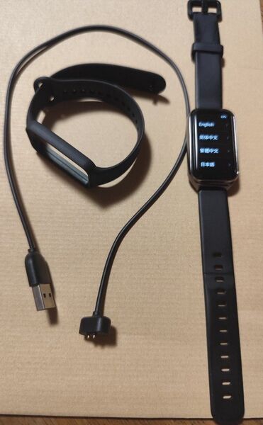 Amazfit Band 7 ブラック 交換バンド付