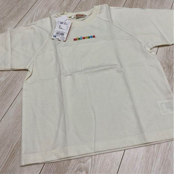 ミキハウス ロゴ Tシャツ