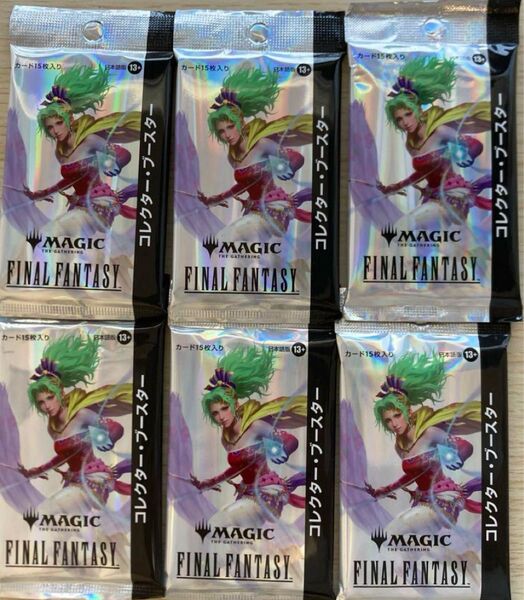 MTG FF コレクター ブースター 日本語版 6パック ファイナルファンタジーマジック:ザ・ギャザリング