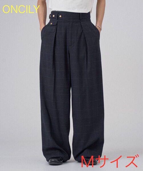 TUCK WIDE GURKHA SLACKS / タックワイドグルカスラックス オンシェリー ONCILY サイト完売品