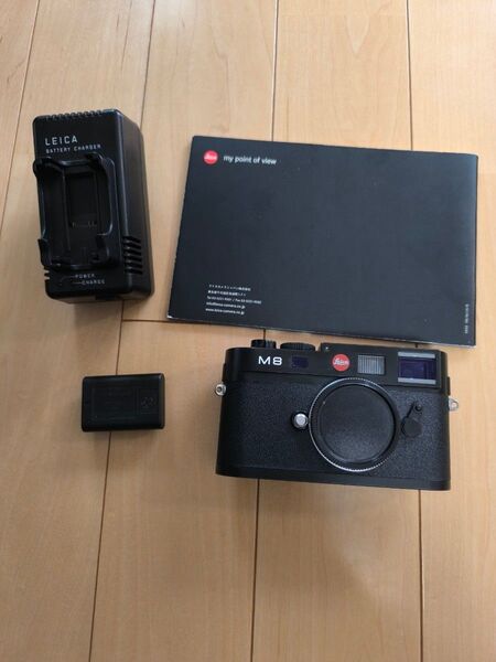 美品 ライカ leica M8 メモリーカード付き シャッター回数 7543回