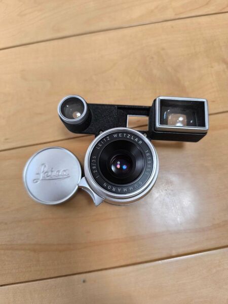 美品 希少品 ズマロン summaron M 35mm F2.8 M3用メガネ付