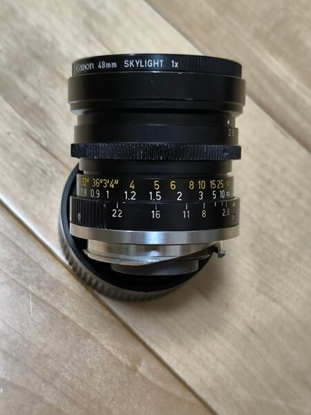 ライカ LEICA エルマリート ELMARIT M 28mm F2.8 E48 第2世代 2nd フィルター付き