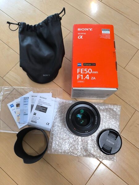 極美品 ソニー Sony Planar T* FE 50mm F1.4 ZA SEL50F14Z メーカー保証付き