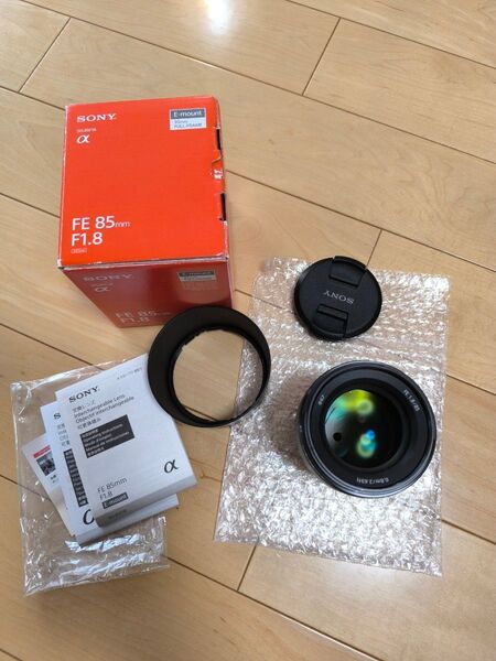 極美品 Sony ソニー FE 85mm F1.8 SEL85F18 購入店保証付き