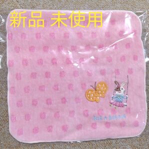 新品未使用 キッズハンカチ ミニタオル タオルハンカチ キッズタオル ハンドタオル プチタオル RUBADUBDUB SANRIO