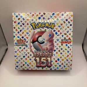 ポケモンカード151 強化拡張パック 1BOX 新品未開封シュリンク付き ポケモンカードゲーム