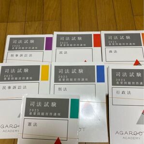 アガルート 司法試験 2025 重要問題習得講座