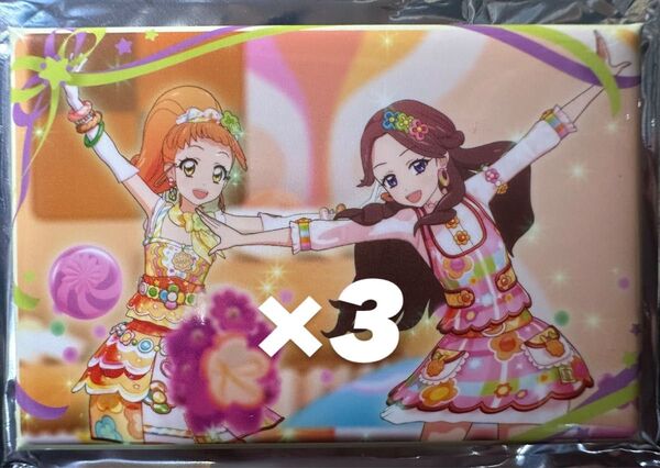 アイカツ メモリアルステージ 輝きのユニットカップ缶バッジ