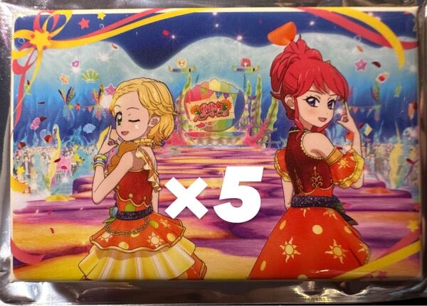 アイカツ メモリアルステージ 輝きのユニットカップ 缶バッジ
