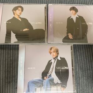 Kis-My-Ft2 ソロビジュアル盤 アルバム MAGFACT 3枚セット 千賀健永 宮田俊哉 藤ヶ谷太輔 ②