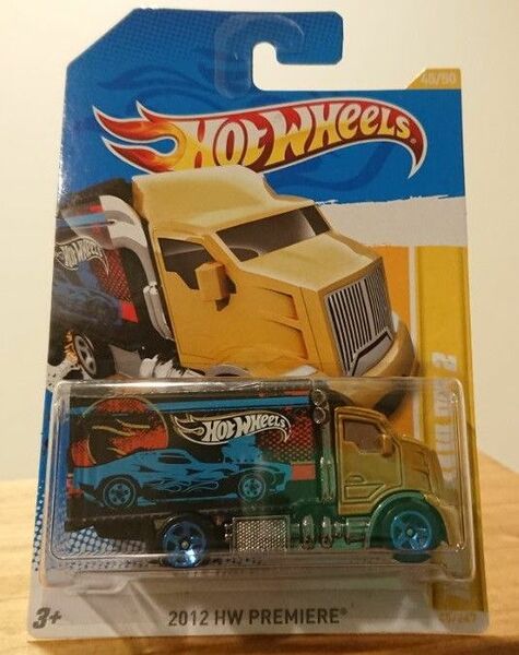【匿名配送】ホットウィール ハイウェイ ハウラー hotwheels HIWAY HAULER 2 トラック【送料込】