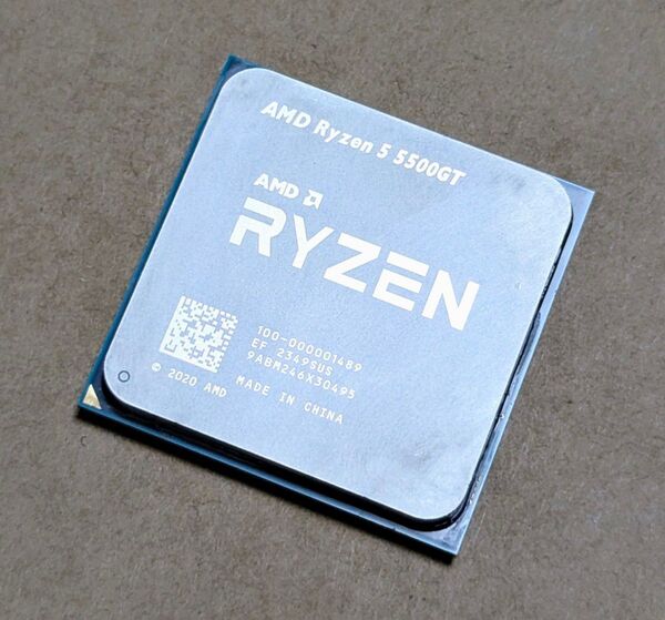AMD Ryzen 5 5500GT CPU Socket AM4 グラボ内蔵モデル