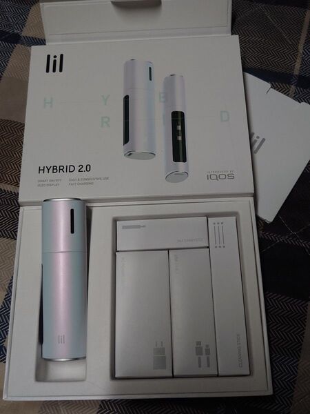 アイコス リルハイブリッド lil HYBRID 加熱式タバコ 電子タバコ ホワイト