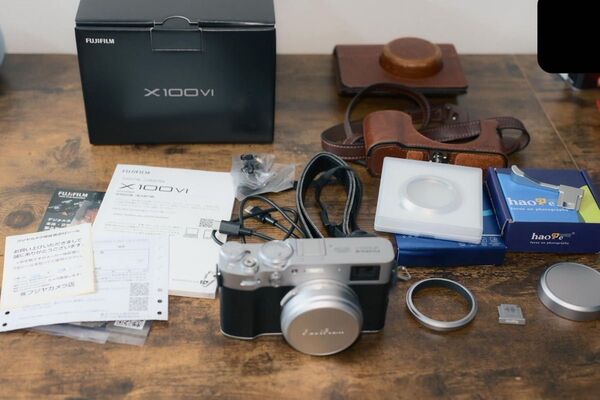 FUJIFILM X100VI シルバー 多言語対応モデル おまけ多数