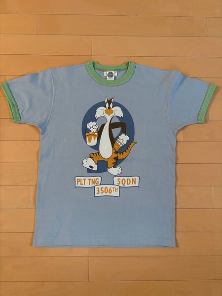 トイズマッコイ シルベスター プリント半袖Tシャツ 未使用 送料無料 デッドストック TOY’S McCOY McHILL